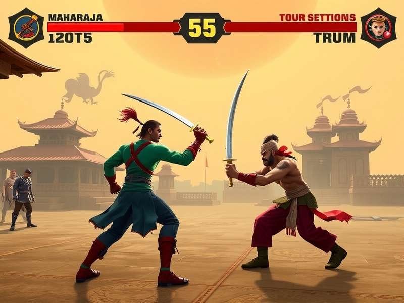 Maharaja Ronin Showdown Gameplay Screenshot